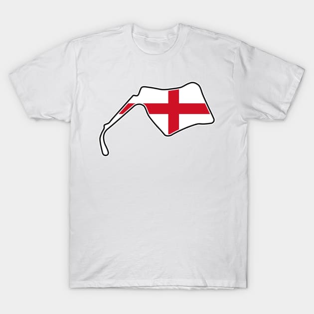 Oulton Park [flag] T-Shirt by sednoid